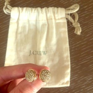 Jcrew pave earrings